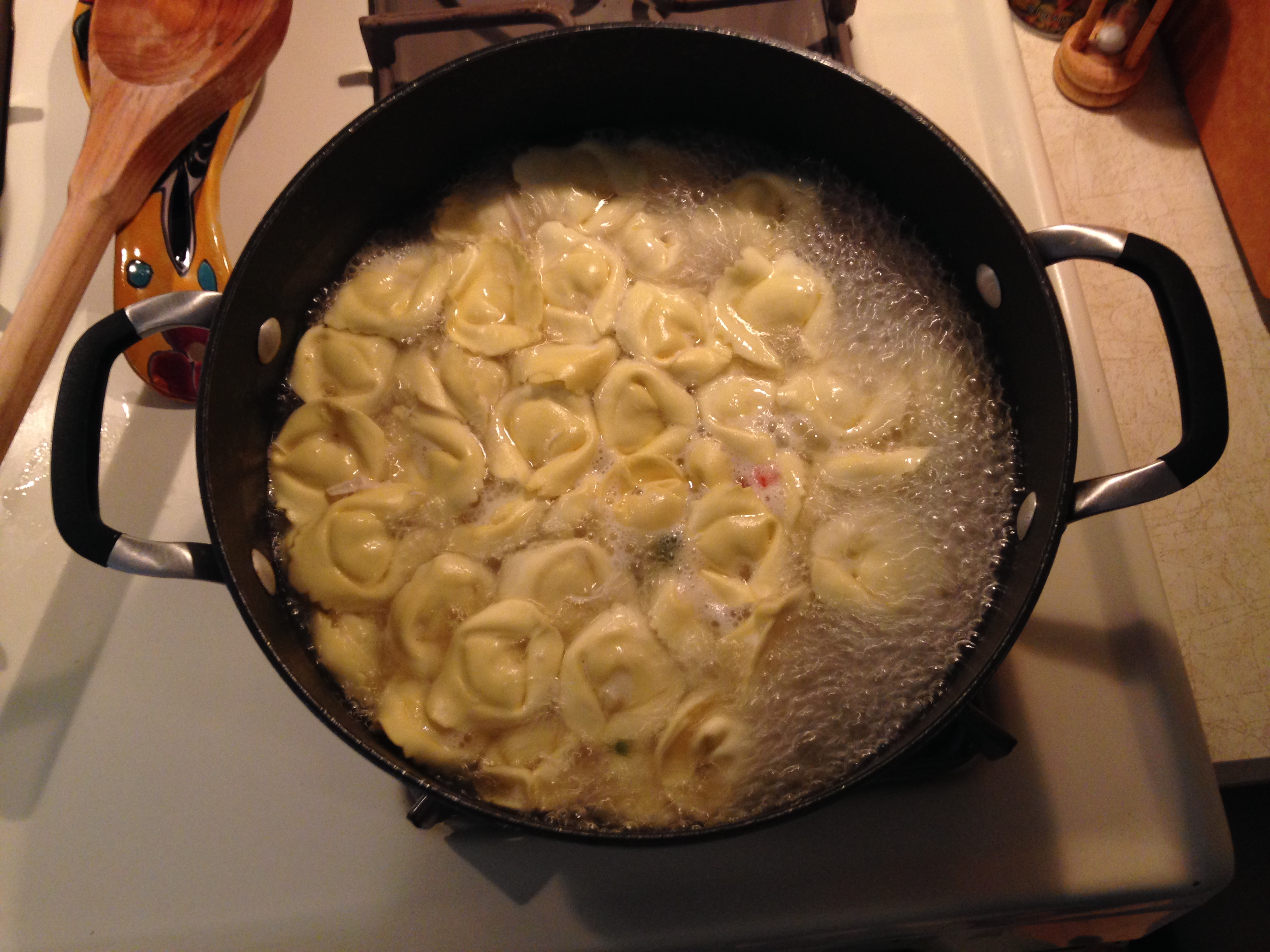 Tortellini Chicken Soup