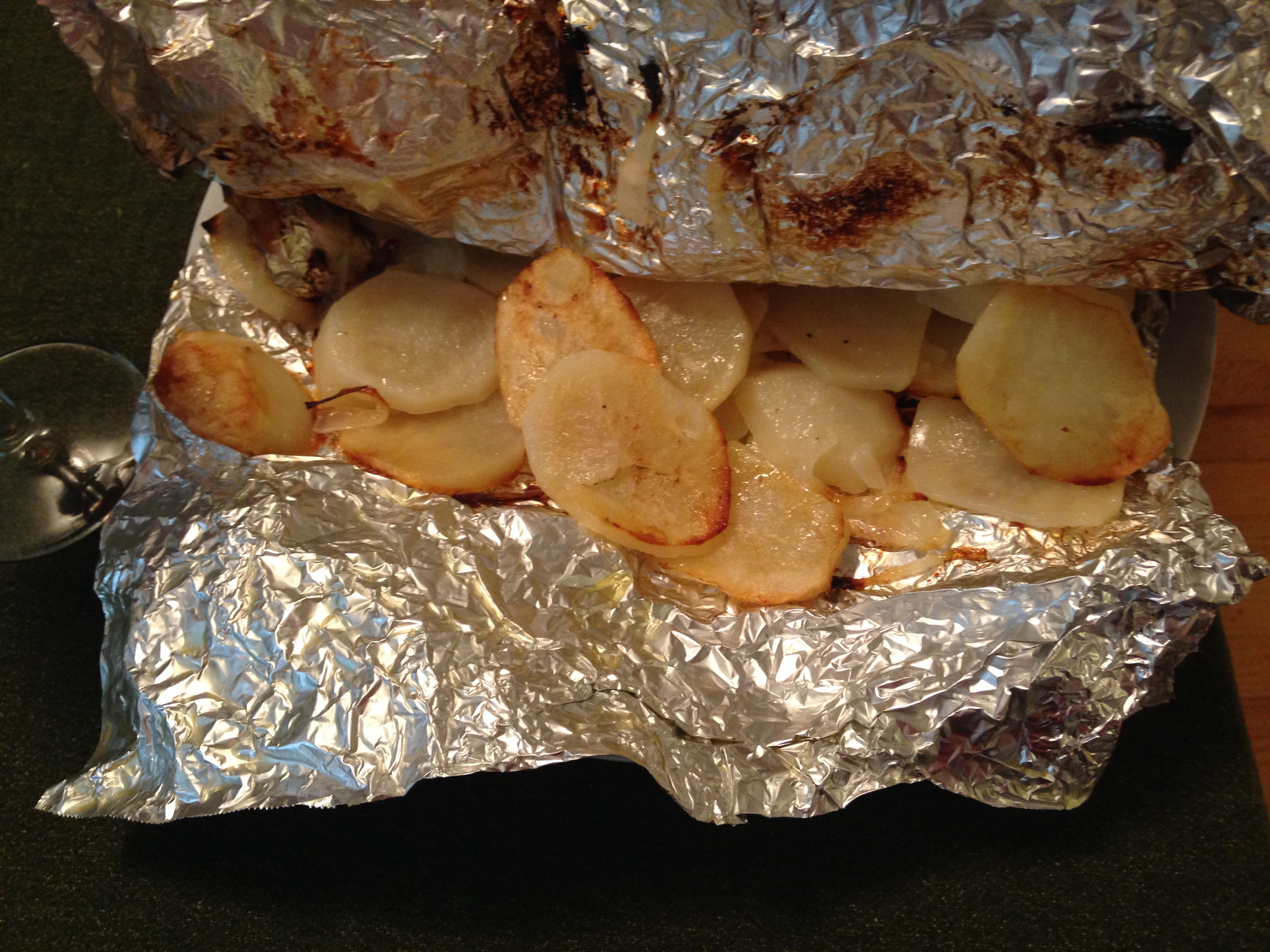 Campfire Potatoes