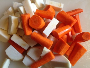 carrot and turnip mash