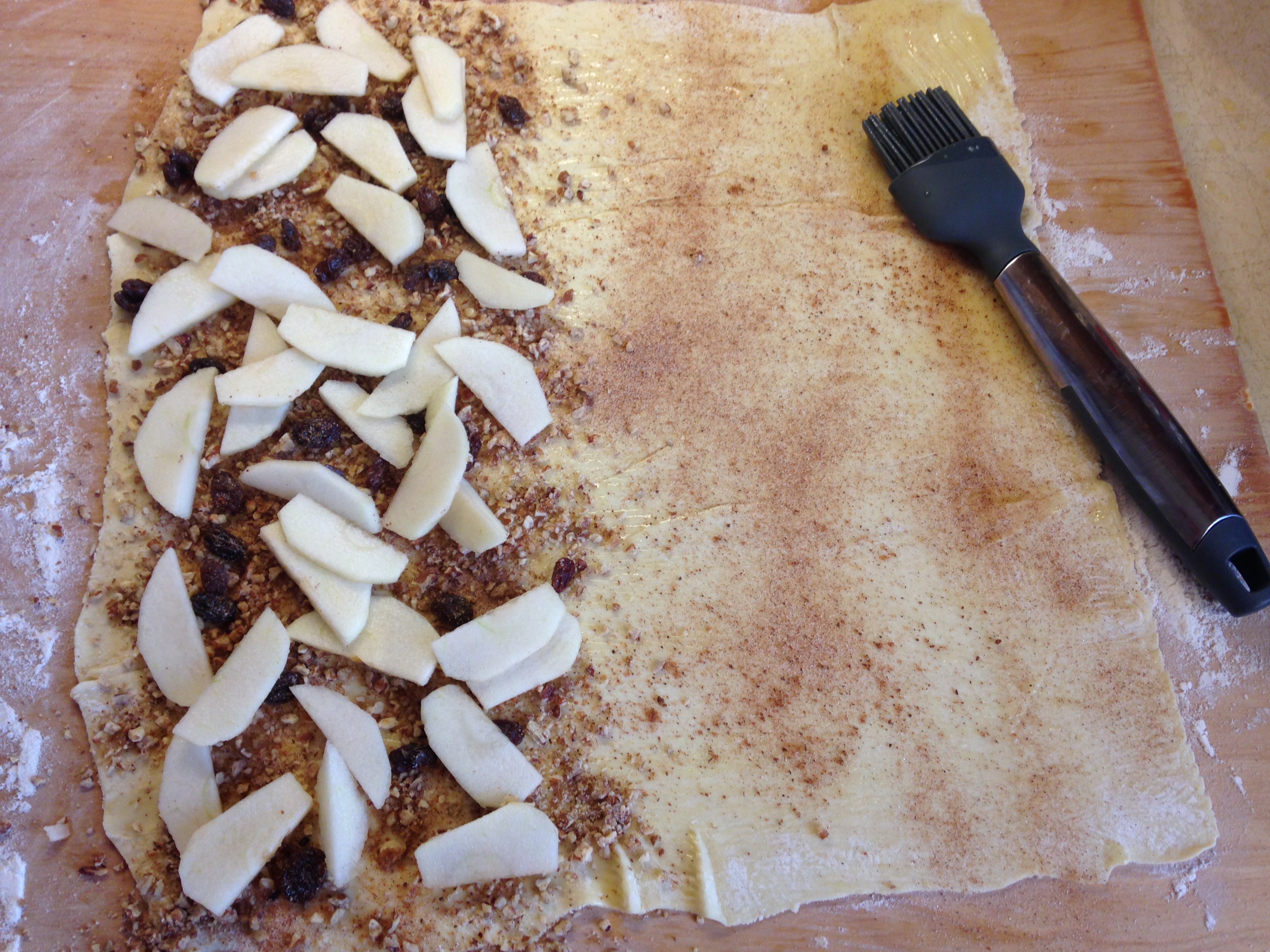 Apple & Blackcurrant Turnovers