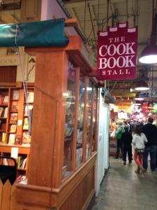 The Cook Book Stall with every cooking and baking book you can imagine