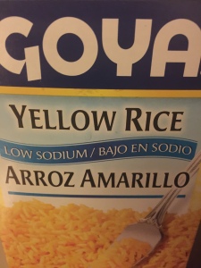 The rice I used