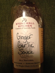Garlic ginger sauce