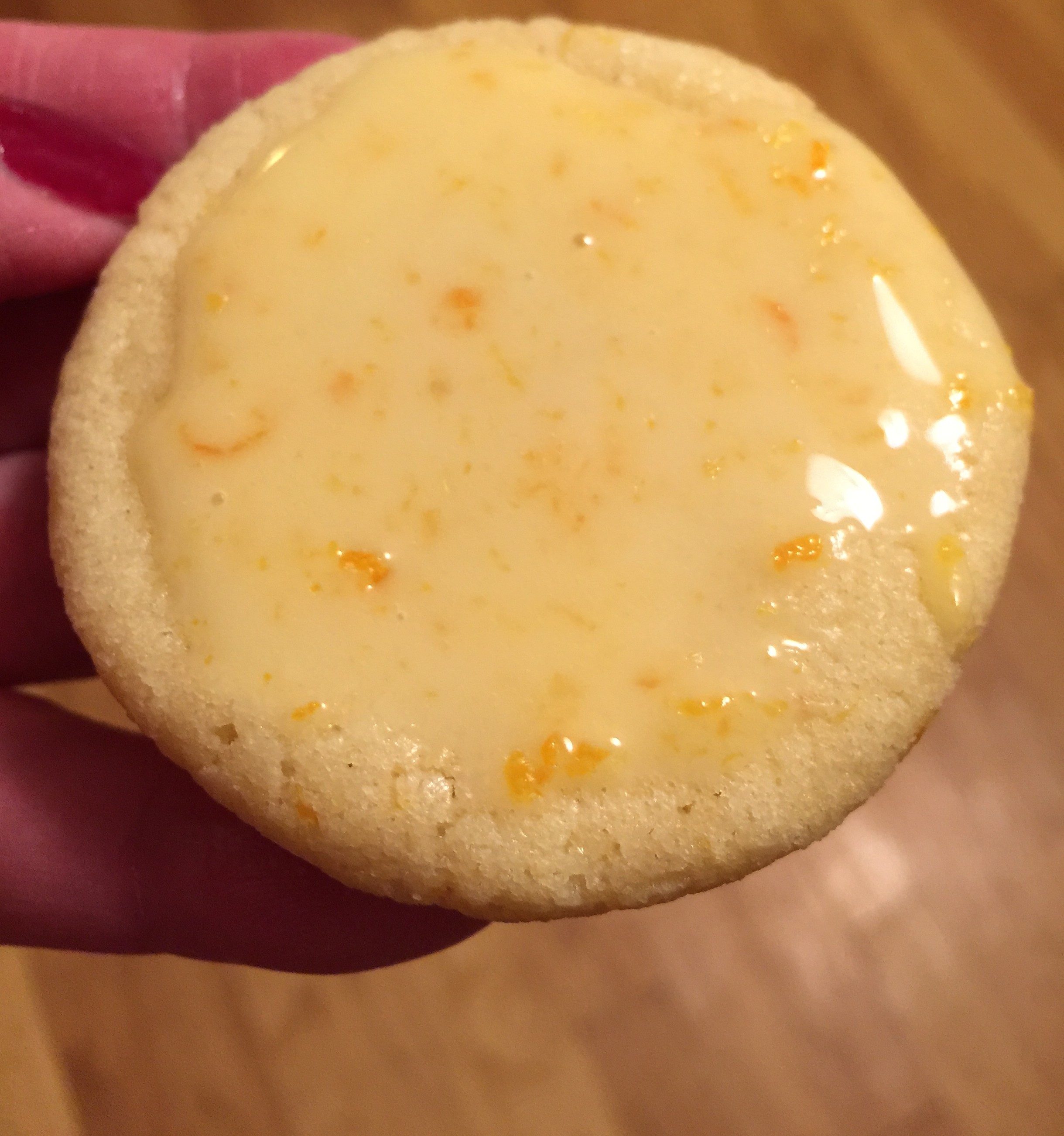 Orange Iced Cookies